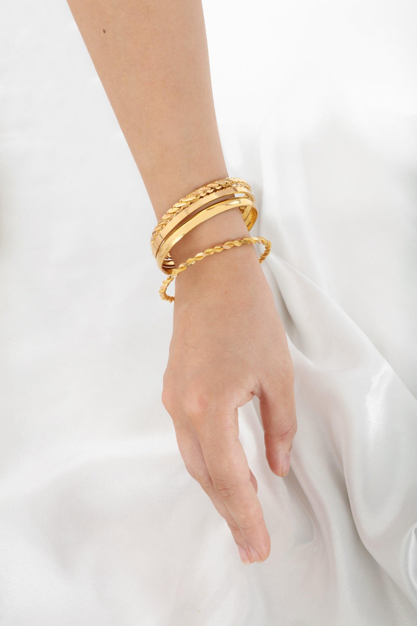 Golden Triple Twirl Collection - Chrysus Golds