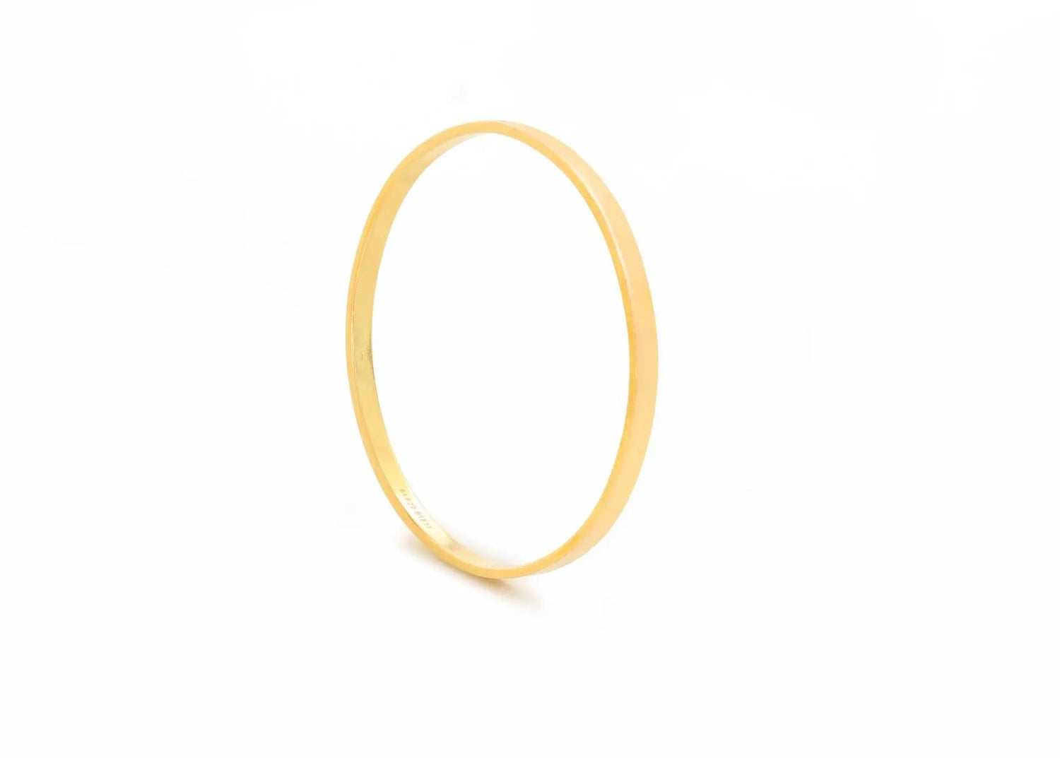 Eclisse 22 Gold Bangle Collection - Chrysus Golds