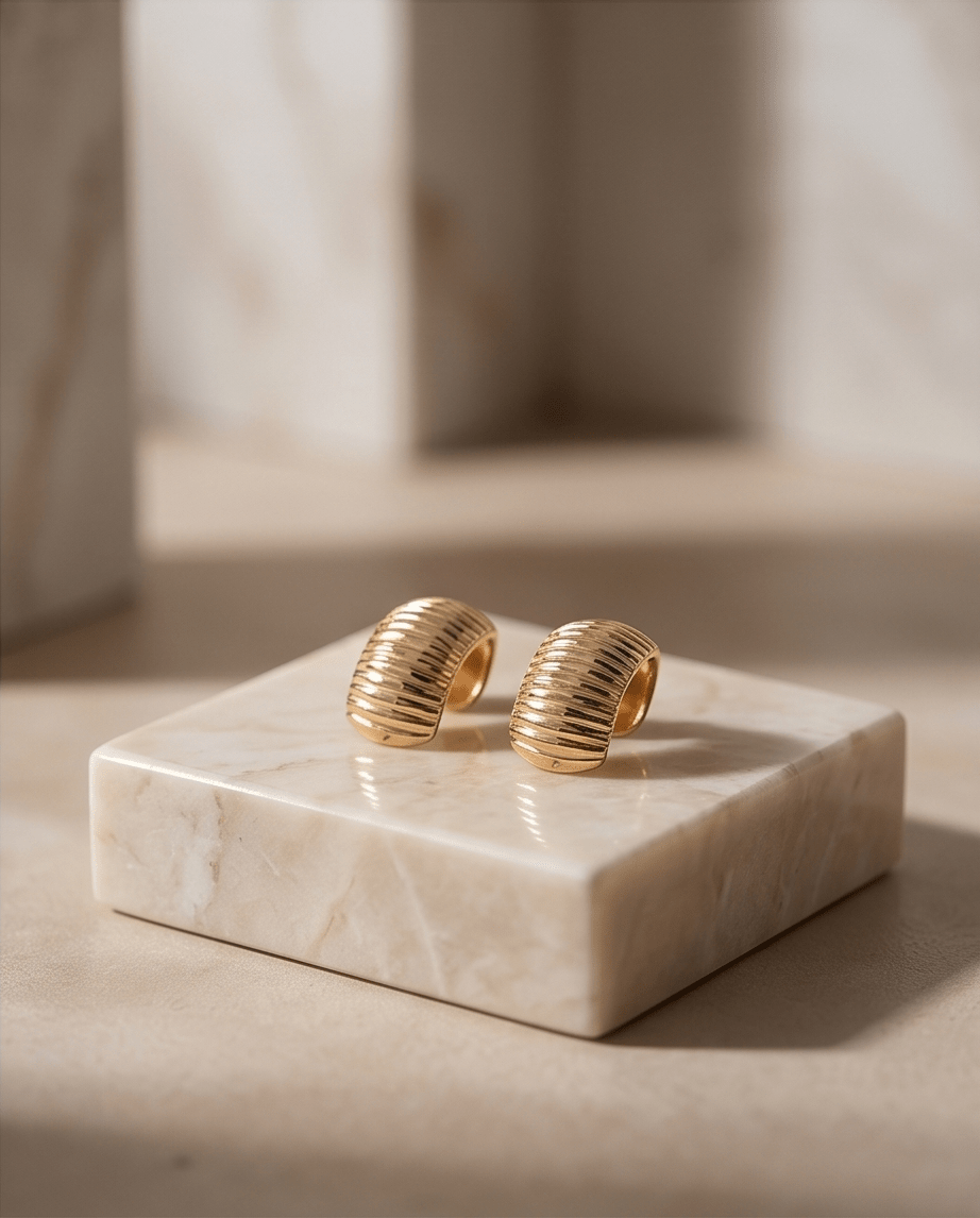 Liquid Gold Drop Earrings – 14K Gold - Chrysus Golds